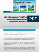Jakarta Management Fraud Watch Solutions On Sustainable Development