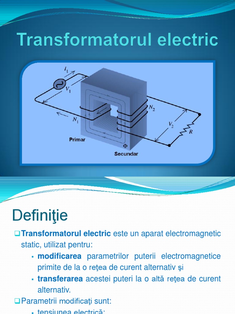 Transformatorul Electric | PDF