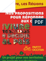2012 - Legislativas - Programa - Partit Occitan - 8 Pages