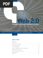Web2 0 strategies and lessons from business leaders, ChangeThis 2005