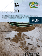 Hydra Re-Gen: 3-In-1 Septic System Recovery: Reduces Malodours, Rescues Failed Leach Fields & Boosts Bacteria