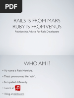 Download Rails Is from Mars Ruby Is from Venus by Best Tech Videos SN15010152 doc pdf