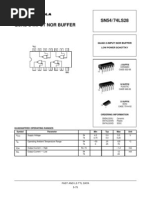 Quad 2-Input Nor Buffer SN54/74LS28: Low Power Schottky