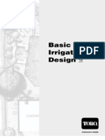 Irrigation Design Workbook