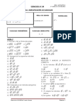 Simplificacion de Radicales