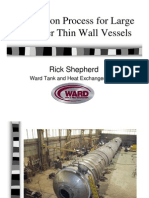 Shepherd, Fabrication Process for Large Diameter Thin Wall Vessels