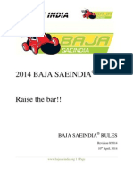 Rule Book Baja Sae india-2014