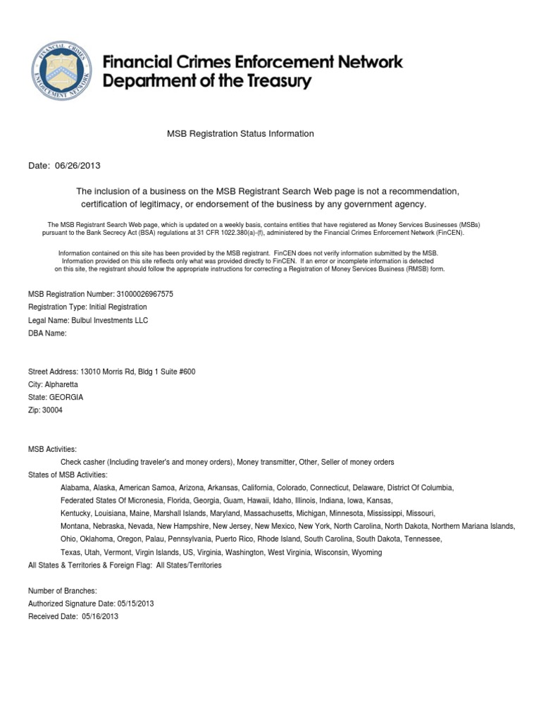 MSB Registration Number: 31000026967575 | PDF | Social Science