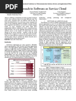 A New Approach To Software As Service Cloud
