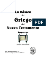 Vastenhout, M.H. Lo básico del griego del NT (respuestas)