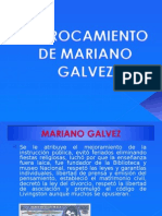 Derrocamiento de Mariano Galvez