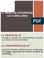 Lei de Abuso de Autoridade PDF