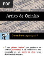 artigo opiniao