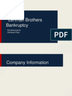Lehman Brothers Bankruptcy - Adv Accounting