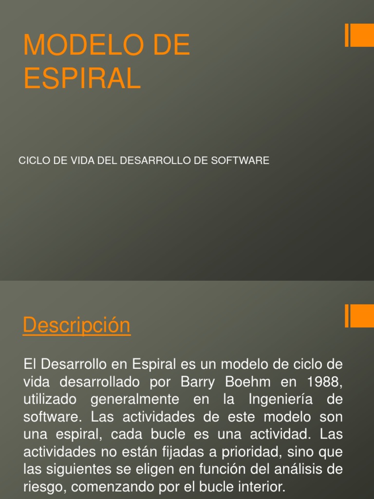Modelo Espiral Final | PDF | Proceso de desarrollo de software | Software