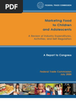 Download Marketing Food to Children and Adolescents by Marketing Expert SN15020700 doc pdf