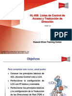 HL-008 - Listas de Control de Acceso y Traducción (V5 0)