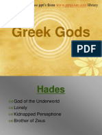 Greek Gods: - 100's of Free Ppt's From Library