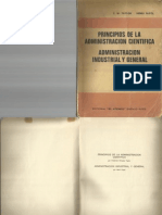 Principios de La Administracion Cientifica-f.w. Taylor -Henri f