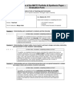 Matc Portfolio Evaluation Form-1