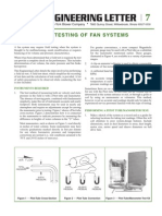 Field Testing of Fan Systems