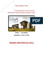 Pengamatan Pada Bangunan Umum Kota Palu Berdasarkan Pada Main Aspect Arsitektur Tropis