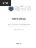 dissertação Preparação do Regresso a casa