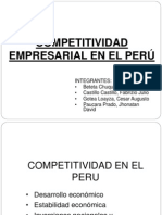 Competitividad Empresarial en Peru