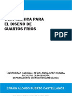 Guia Tecnica Para El Diseno de Cuartos Frios