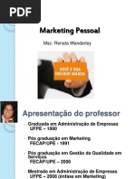 Marketing Pessoal - Coca Cola