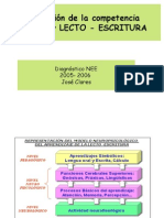 Ev de La Competencia Curricular Lectoescritora