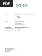 Download Endoluminal Treatments for Gastroesophageal Reflux Disease GERD Including Stretta EndoCinch and Enteryx by CTAFDocuments SN15028094 doc pdf