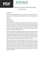 Download Low Level Laser Therapy for the Treatment of Carpal Tunnel Syndrome by CTAFDocuments SN15028107 doc pdf