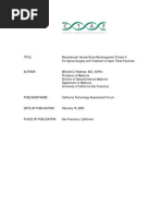 Download Recombinant Human Bone Morphogenetic Protein 2 for Spinal Surgery and Treatment of Open Tibial Fractures by CTAFDocuments SN15028122 doc pdf