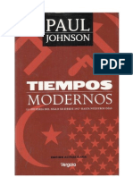 49349573 Paul Johnson Tiempos Modernos La Historia Del Siglo XX Desde 1917 Hasta Nuestros Dias