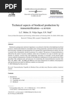 Technical Aspects of Biodiesel Production by Transesterification-A Review