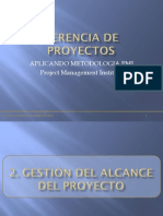 Gerencia de Proyectos Gestion Alcancev4