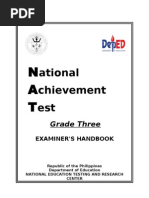 NAT Examiner's Handbook Grade 3