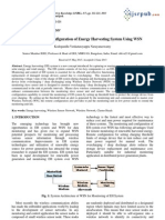 Monitoring and Configuration of Energy Harvesting System Using WSN