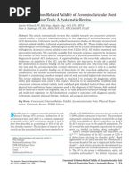 Download Diagnostic accuracy tests acromioclavicular joint A systematic review by rapannika SN15030419 doc pdf