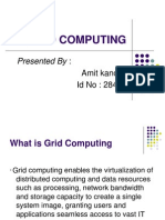 Grid Computing: Presented by
