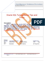 SQL Tuning Basic Tips and Trciks