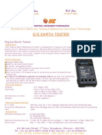 Cie Earth Tester PDF