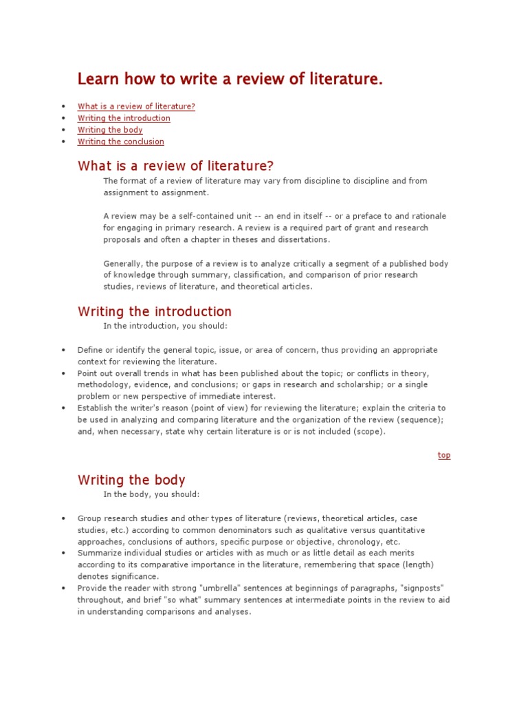 Literature review theory image