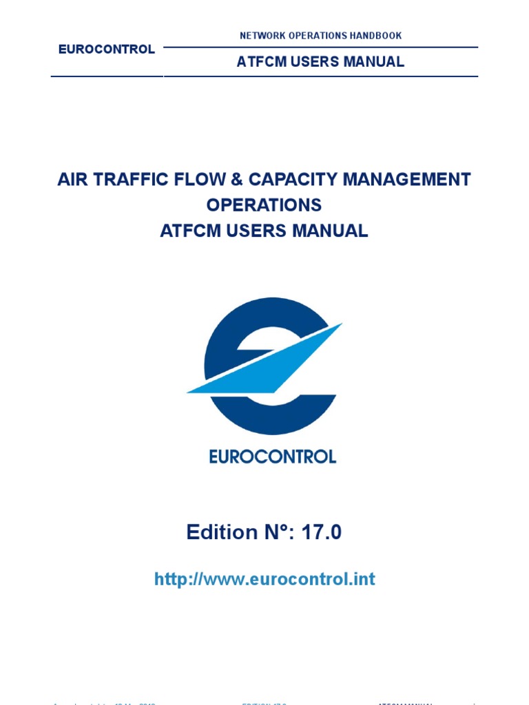 Atfcm Users Manual 17.0 PDF | PDF | Air Traffic Control | Aerospace