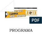 CampusMery2013 Programa