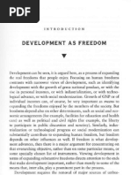 Development As Freedom by Amartya Sen | PDF