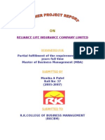 Reliance Life Insurance Co. Ltd