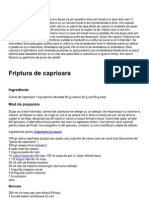 Friptura de Caprioara