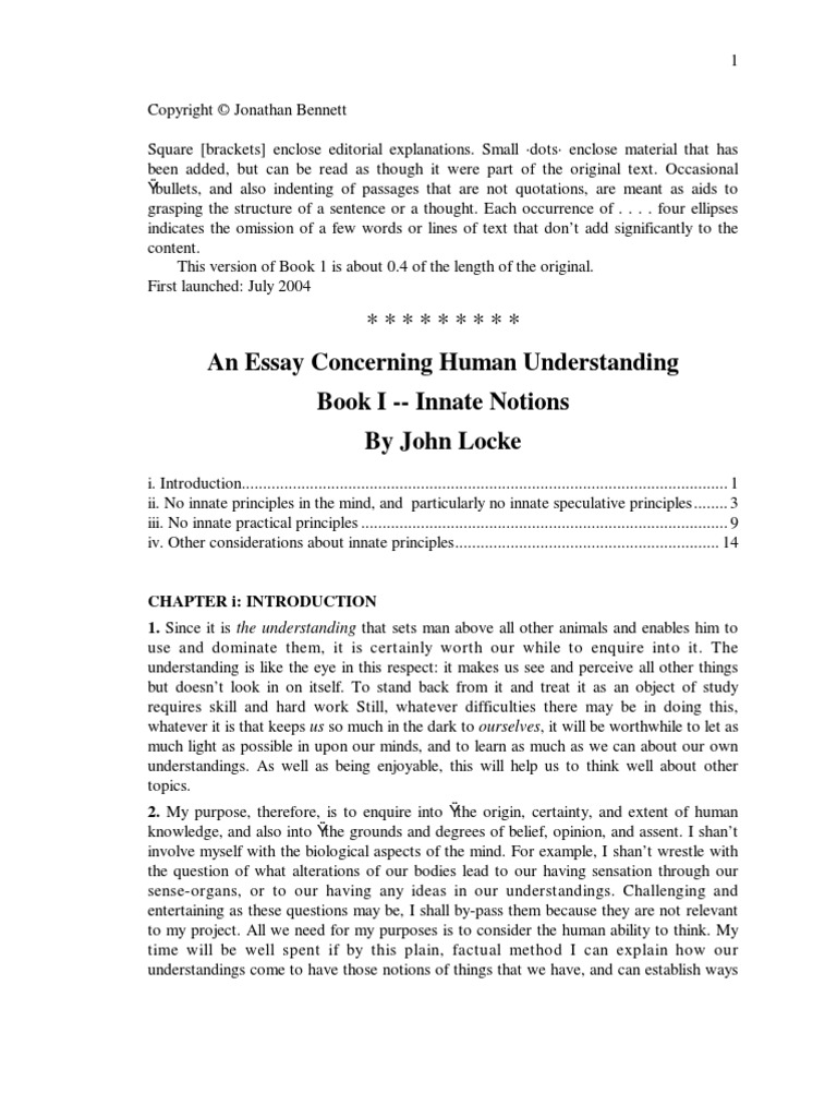 An essay concerning human understanding book 3 picture